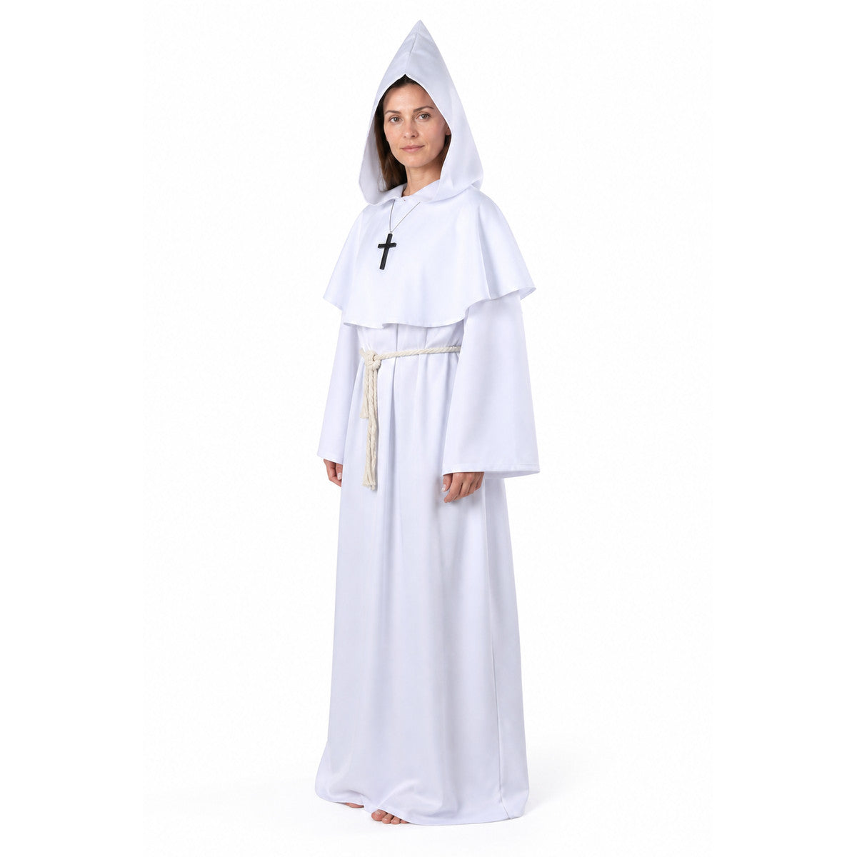 Robe with a Pointed Hood and Cross product detail