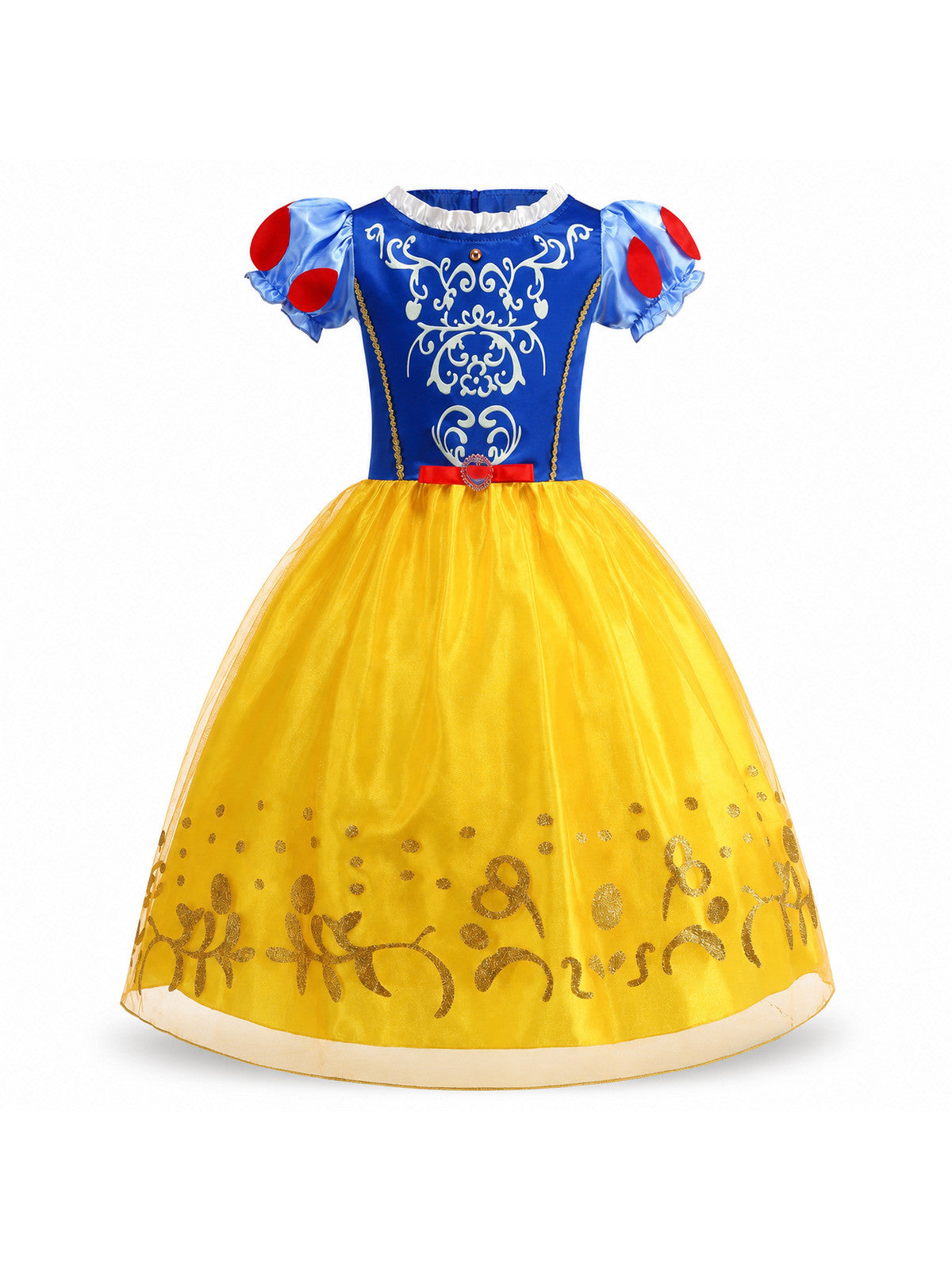 2026 Girl Princess Dress Costume Princess Cosplay Halloween Carnival Party
