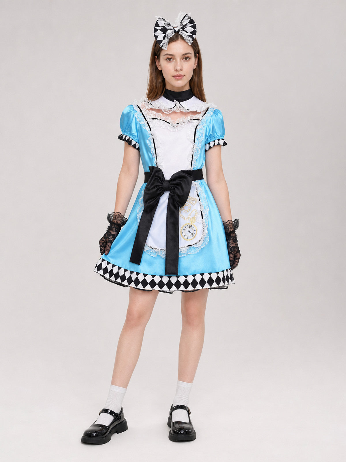 Alice in Wonderland Costume, Cosplay Dress Costume Dresses detail