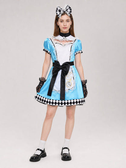 Alice in Wonderland Costume, Cosplay Dress Costume Dresses detail