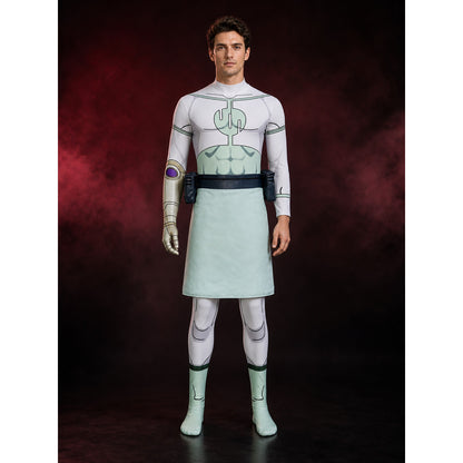 Invincible Conquest Cosplay Bodysuit Costume with Waist Bag & Wrap Halloween main product view