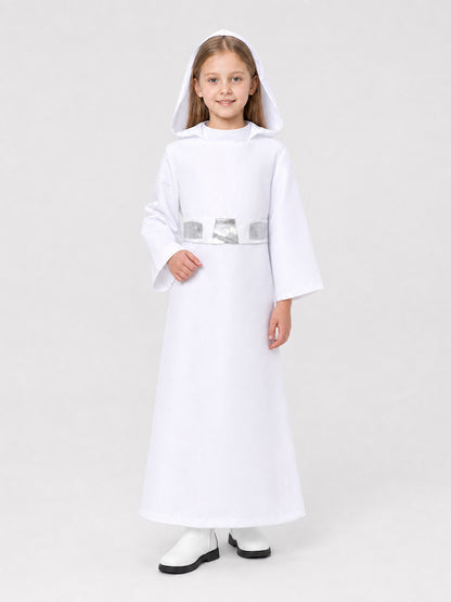 Princess Leia Costume from Star Wars with Hood and Belt Costumes detail