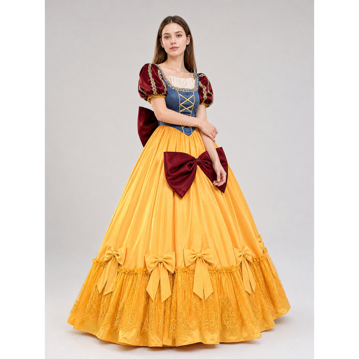 Snow White Carnival Dress for Festive Performances lifestyle