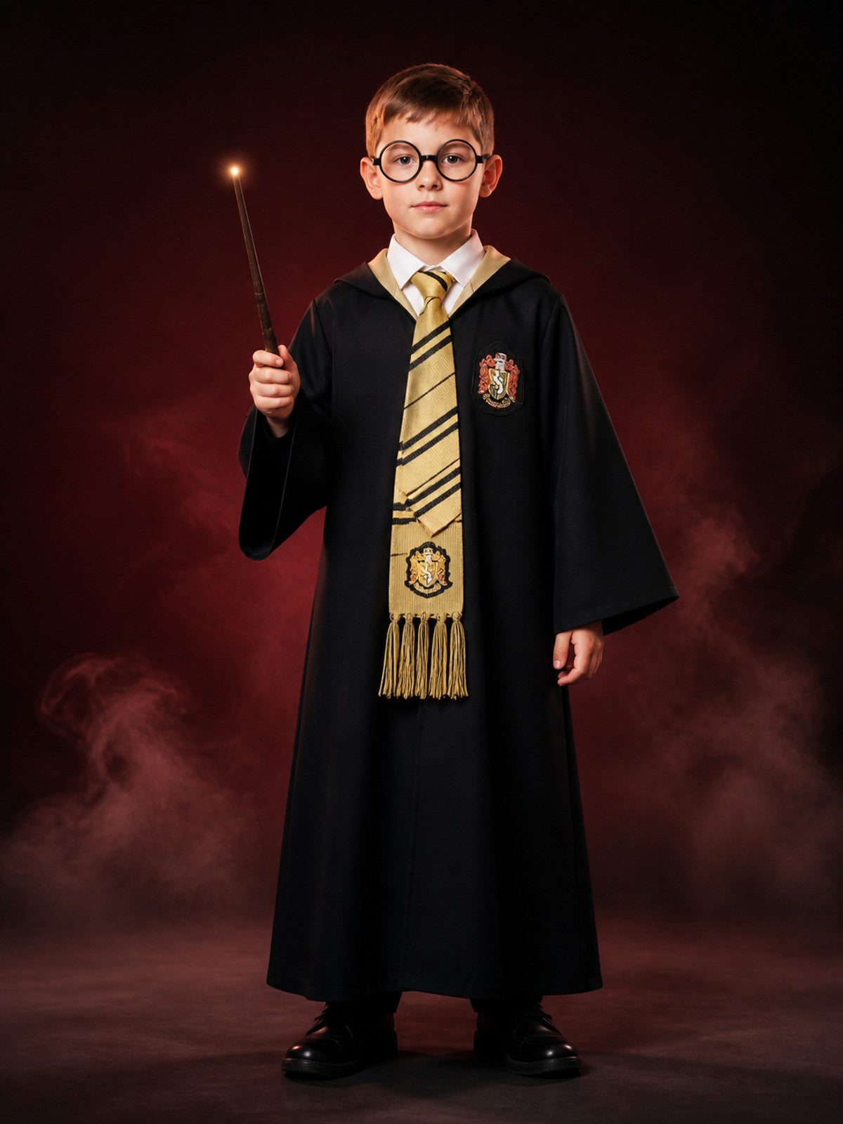 Harry Potter Hufflepuff Robe, Cosplay Costume main product view