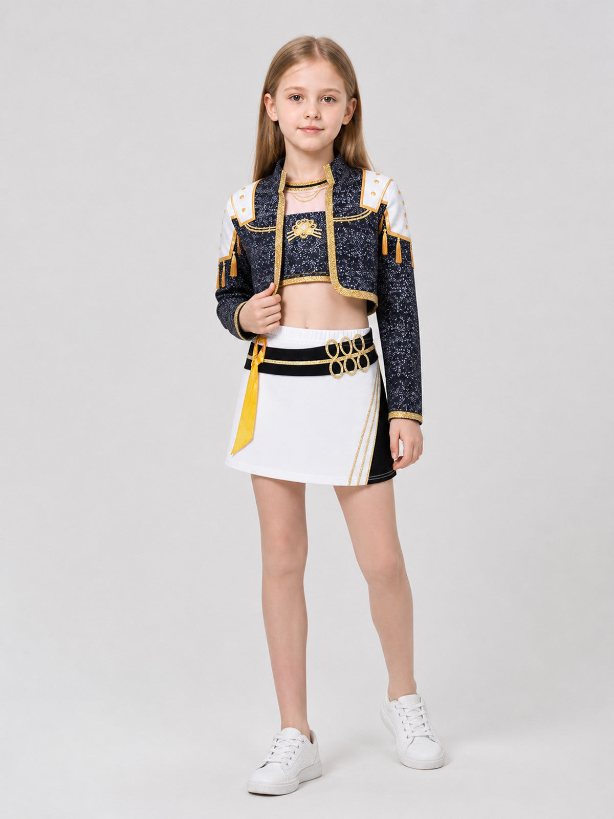 Children's Demon Hunter Stage Costume, 3-Piece