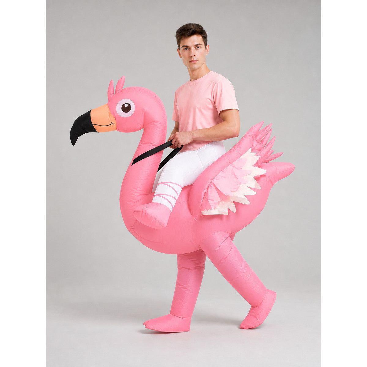 Inflatable Flamingo Costume for Costume Parties lifestyle