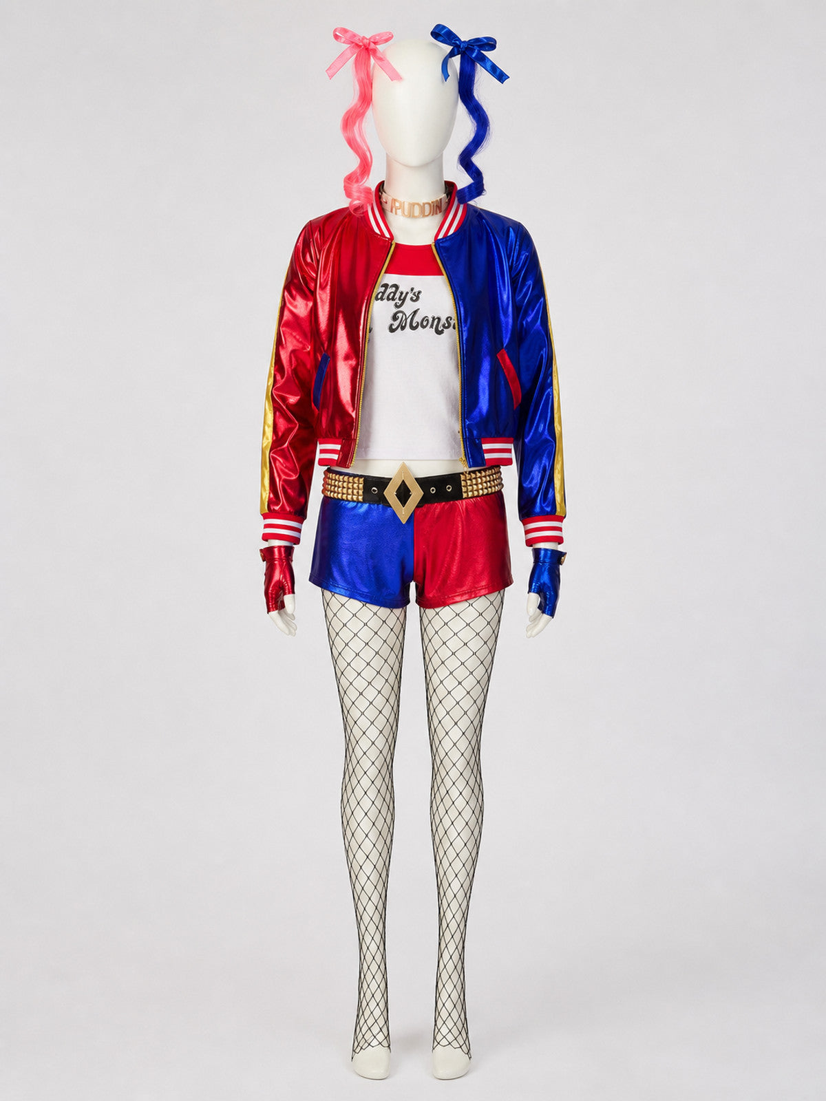 Harley Quinn Costume, Cosplay Set Costumes detail
