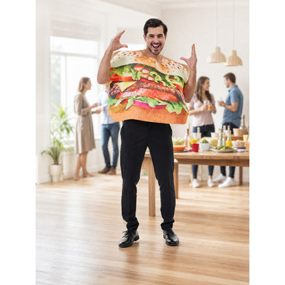 Hamburger Costume for Halloween, Parties, and Stage Performances lifestyle view
