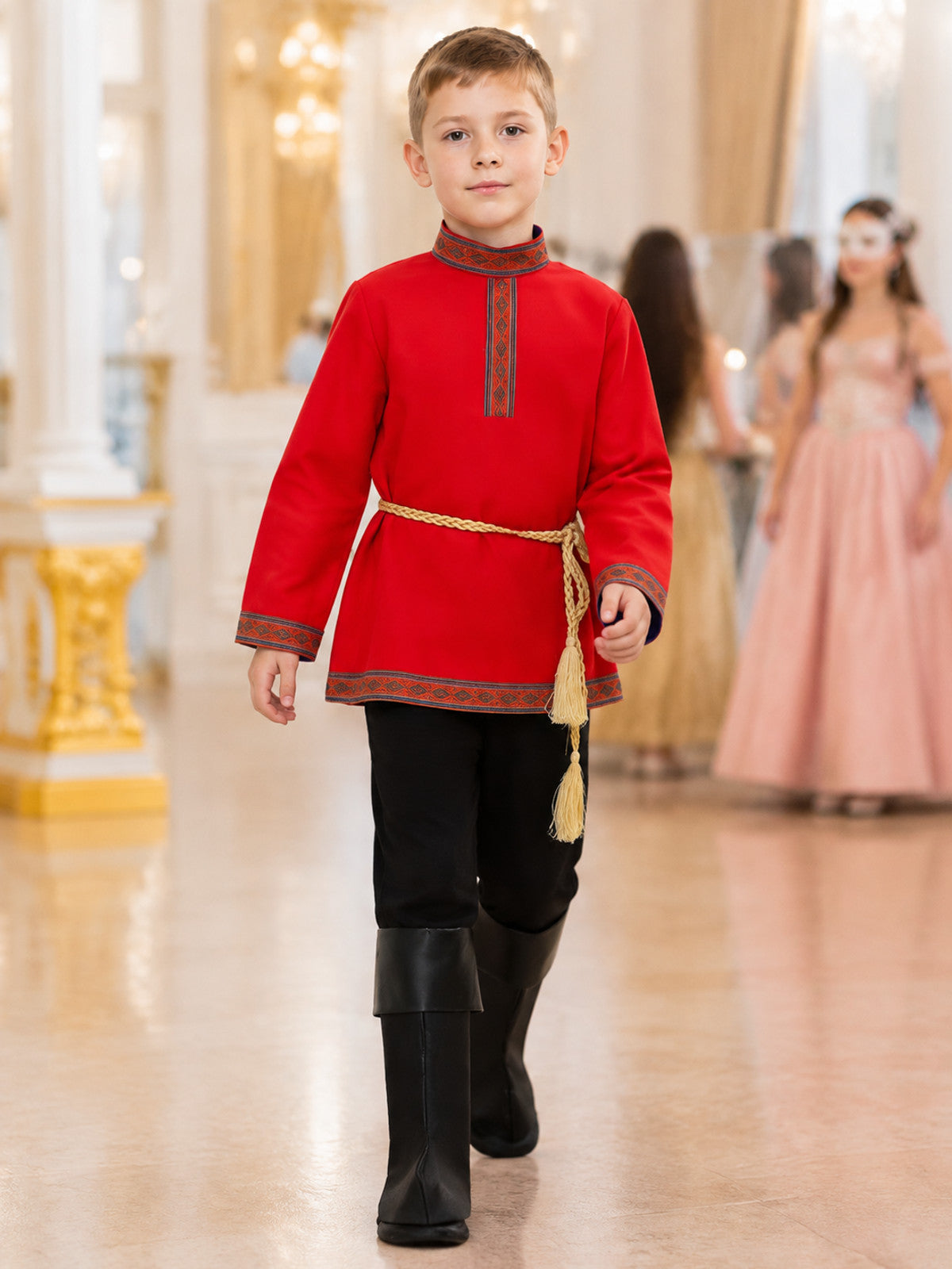 Children’s Stage Costume with Tunic and Belt lifestyle view