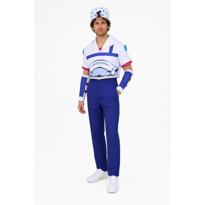 Johnny Joestar Cosplay Costume with Pants and Hat Costume Headwear detail