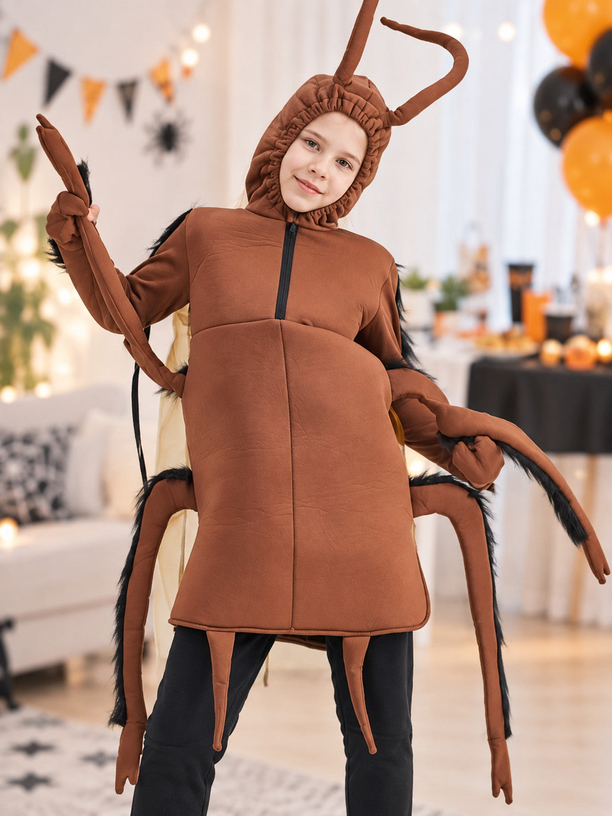 Insect Carnival Costume with Headpiece and Antennae