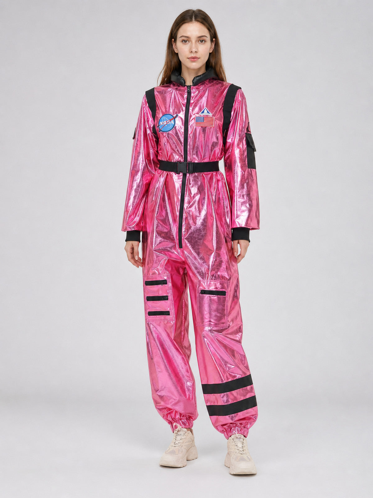 Pink NASA Space Jumpsuit with Patches product detail