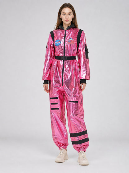 Pink NASA Space Jumpsuit with Patches product detail
