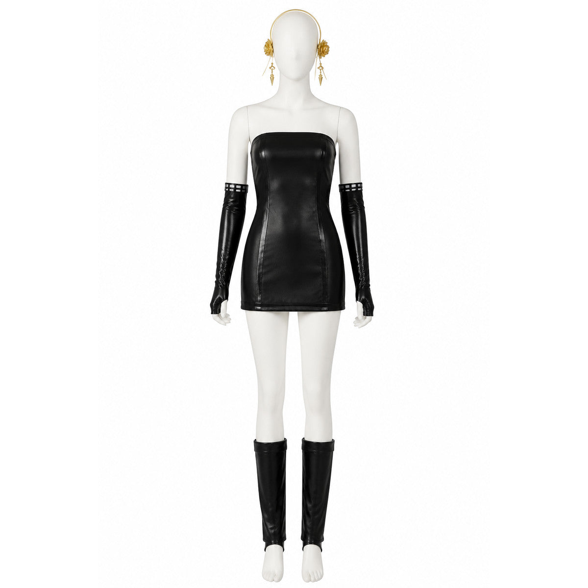 Yor Forger Cosplay Costume from the Anime Spy x Family Costumes detail