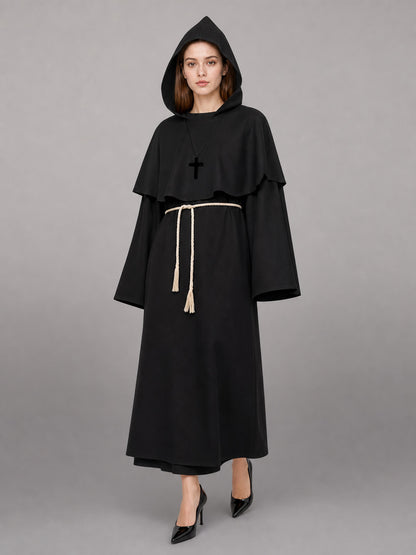 Black Carnival Cloak with a Pointed Hood occasion guide