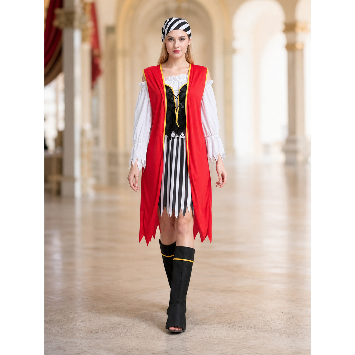 Pirate Costume for Halloween and Cosplay lifestyle view