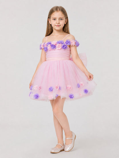Princess Dress with Full Skirt for Performances Costume Dresses detail