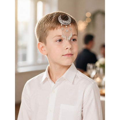 Carnival Headpiece, Matching Moon Hair Clips lifestyle