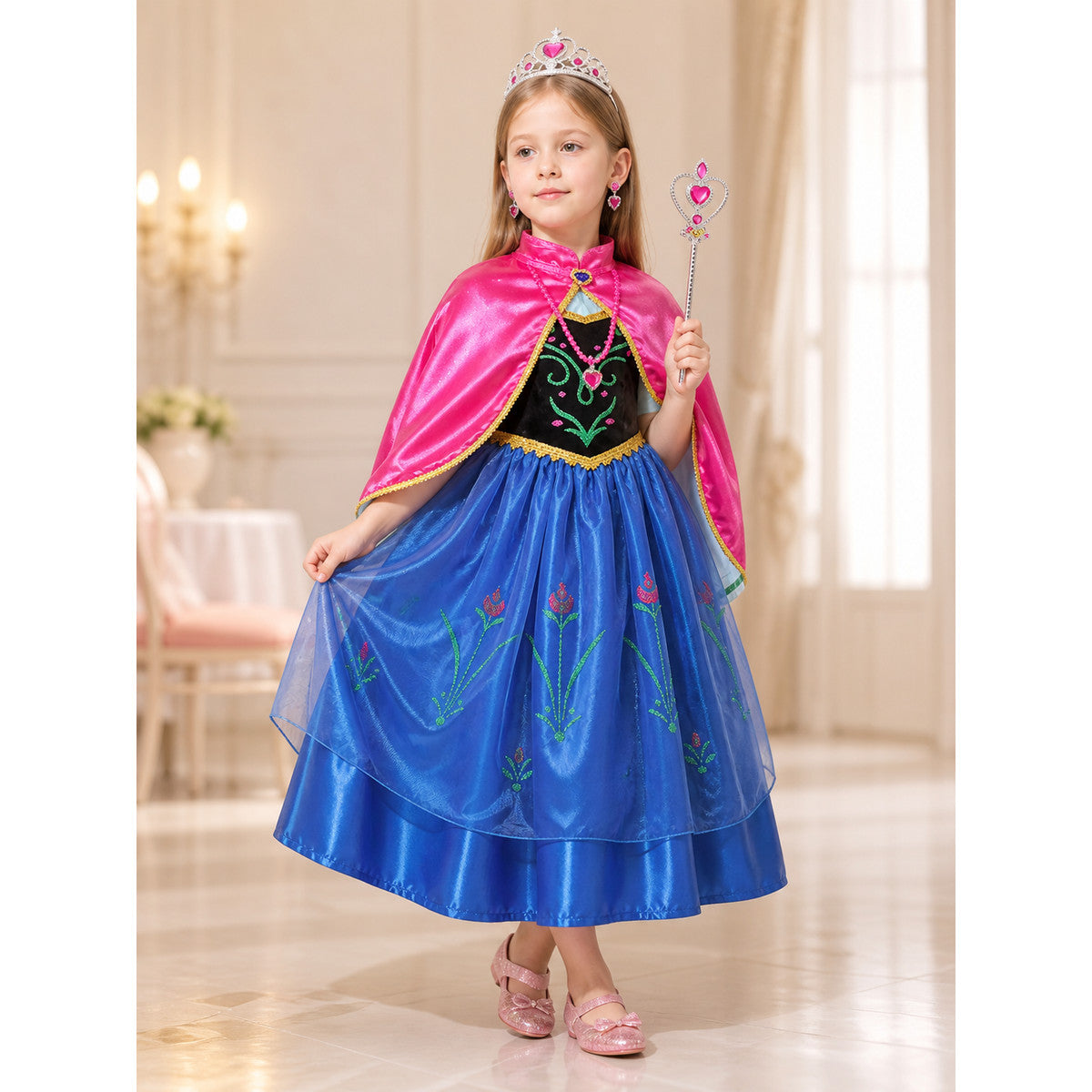 Princess Costume for Halloween and Cosplay lifestyle view