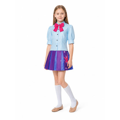 Twilight Sparkle Cosplay Costume with Blouse and Skirt Costumes detail