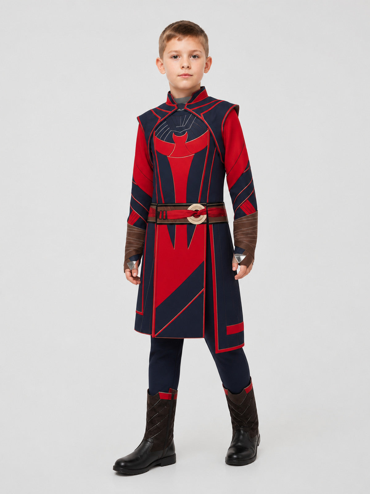 Scarlet Witch Costume from Doctor Strange for Cosplay Costumes detail