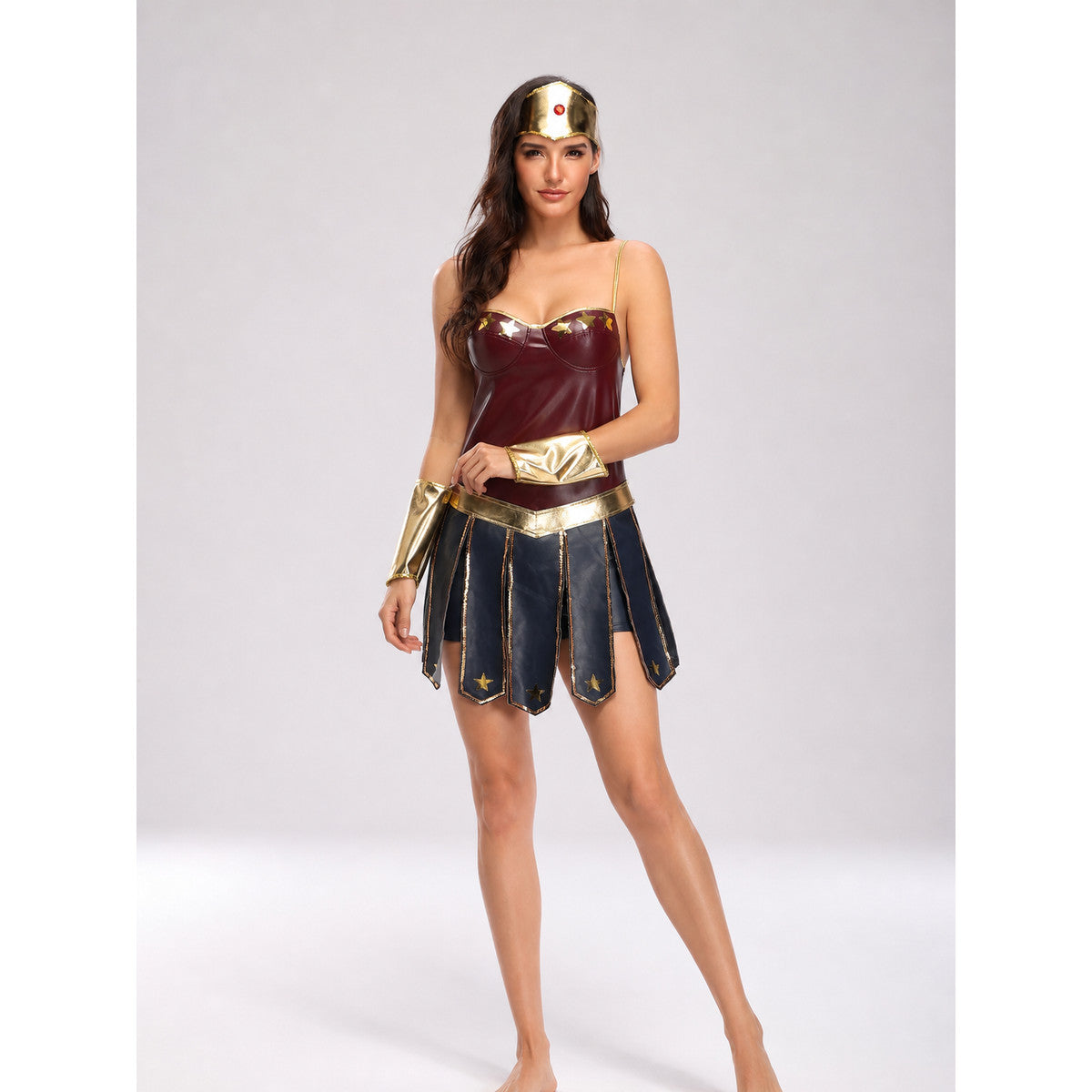 Wonder Woman Cosplay Costume, Stage Set