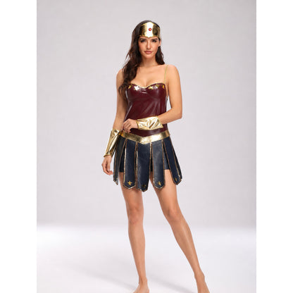Wonder Woman Cosplay Costume, Stage Set