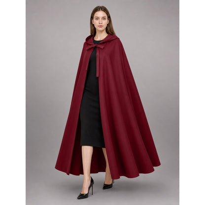 Medieval Burgundy Hooded Carnival Cloak occasion guide