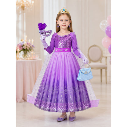 Purple Carnival Costume for Halloween and Cosplay