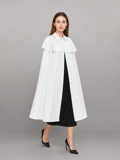 White Costume Dress with Collar and Short Sleeves occasion guide