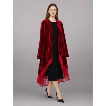 Red carnival cape with long sleeves occasion guide