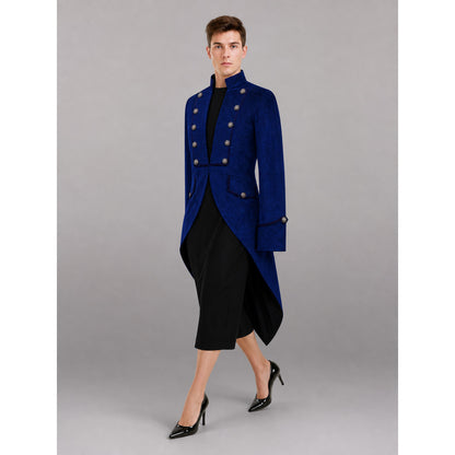 Blue Steampunk Tailcoat Jacket with Long Tails occasion guide