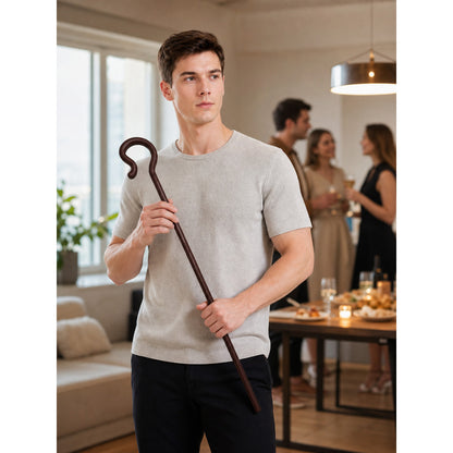 “Jesus’s Scepter” Prop Cane with a Hook-Shaped Handle