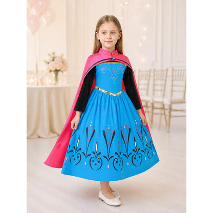 Pink and Blue Princess Costume for Halloween