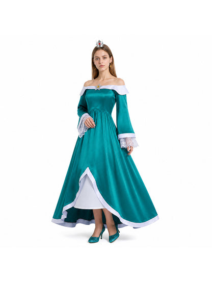 Princess Costume Dress with Crown and Accessories Costume Dresses detail