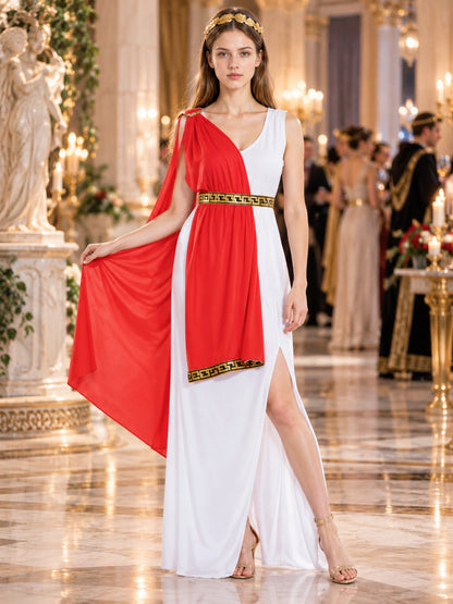 Ancient-Style Carnival Costume with Draping lifestyle view