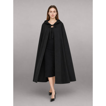Long black hooded costume cape occasion guide