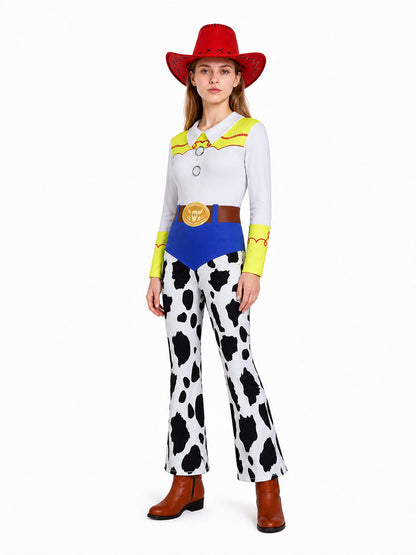 Character cosplay costume, jumpsuit with hat Costume Headwear detail