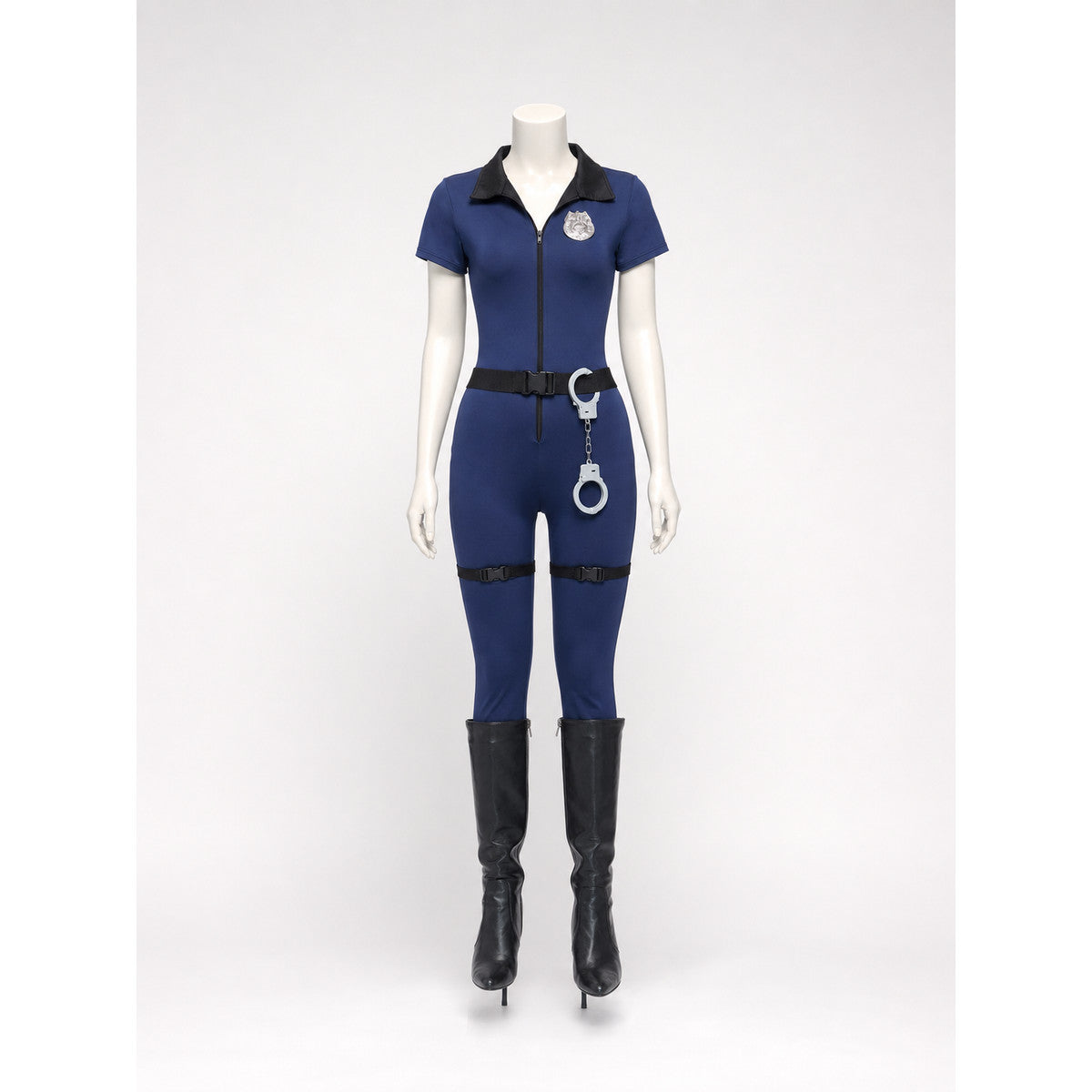 Police Cosplay Costume with Cap