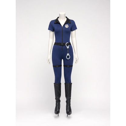 Police Cosplay Costume with Cap