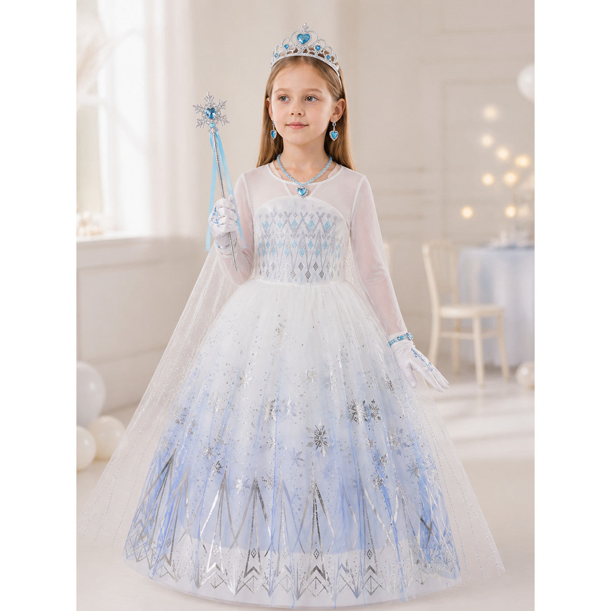 Princess Costume for Halloween and Cosplay lifestyle view