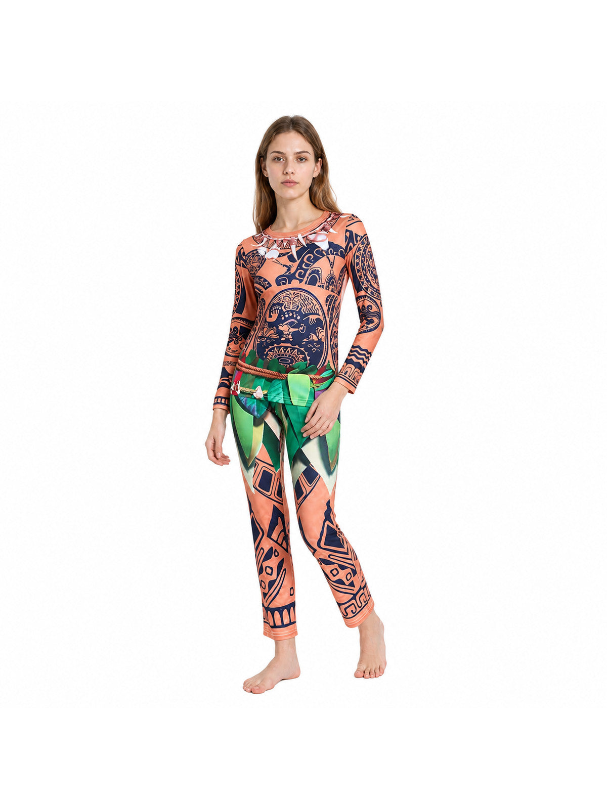 Maui Carnival Costume, Cosplay Jumpsuit