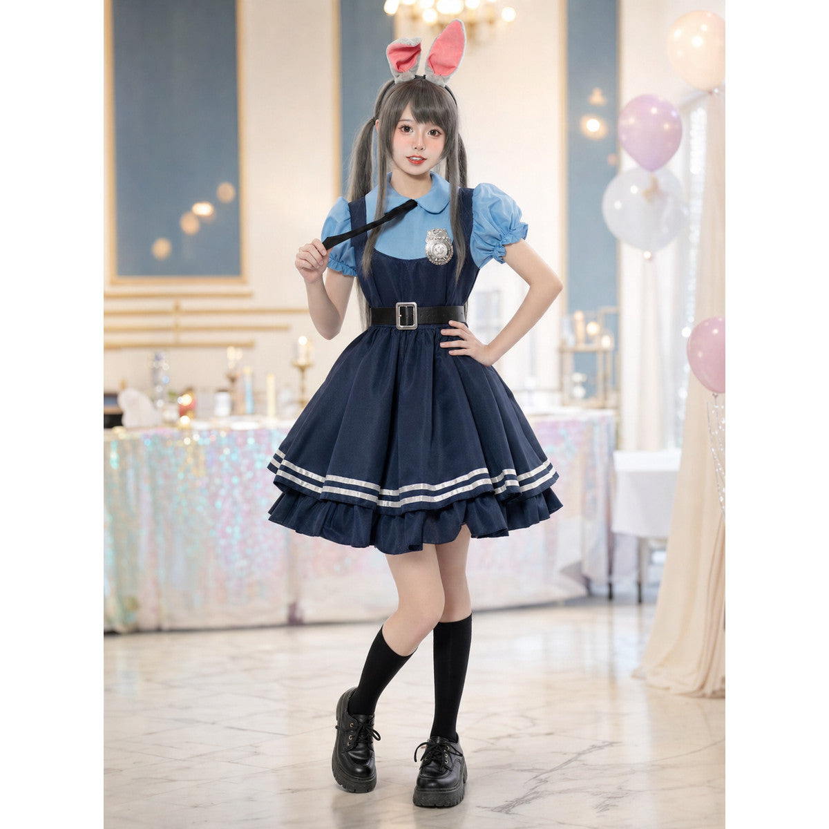 Judy Rabbit Cosplay Costume Dress