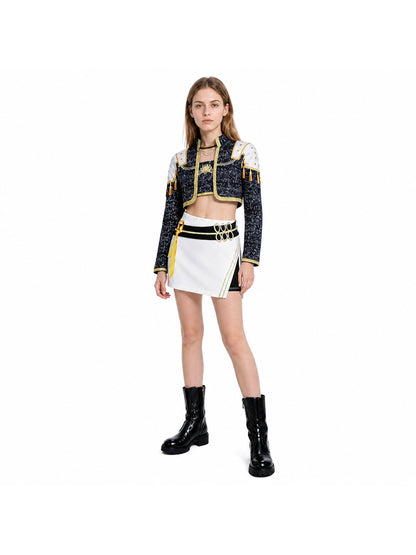Stage Costume with Short Jacket and Skirt