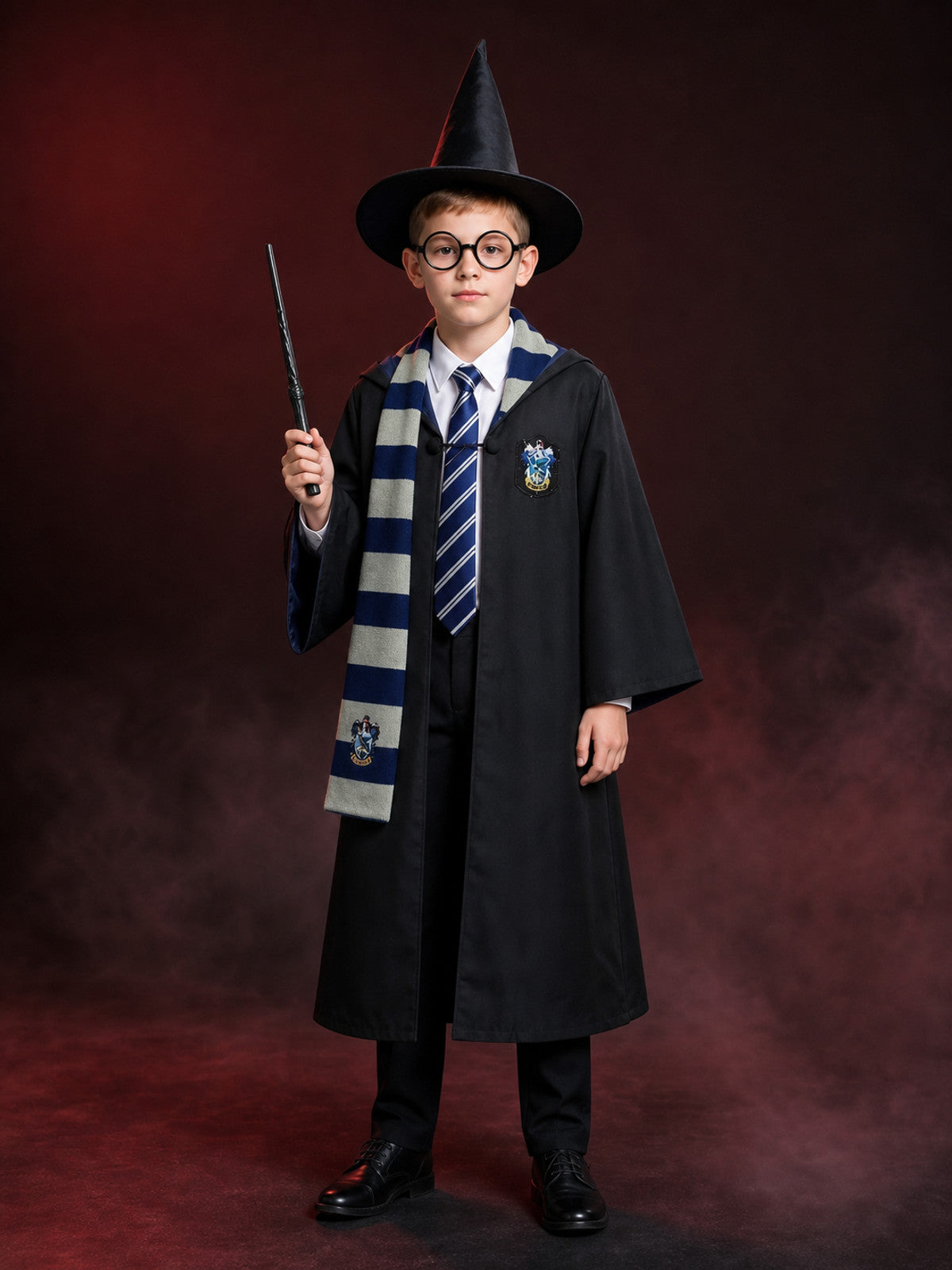 Harry Potter Ravenclaw Hooded Robe for Cosplay main product view