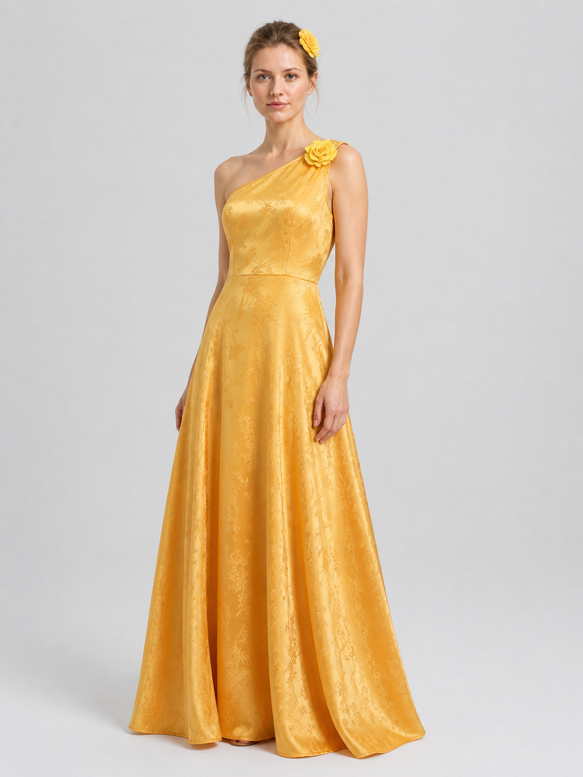 Judy Cosplay Costume: Gold Dress and Hair Accessory Costume Dresses detail