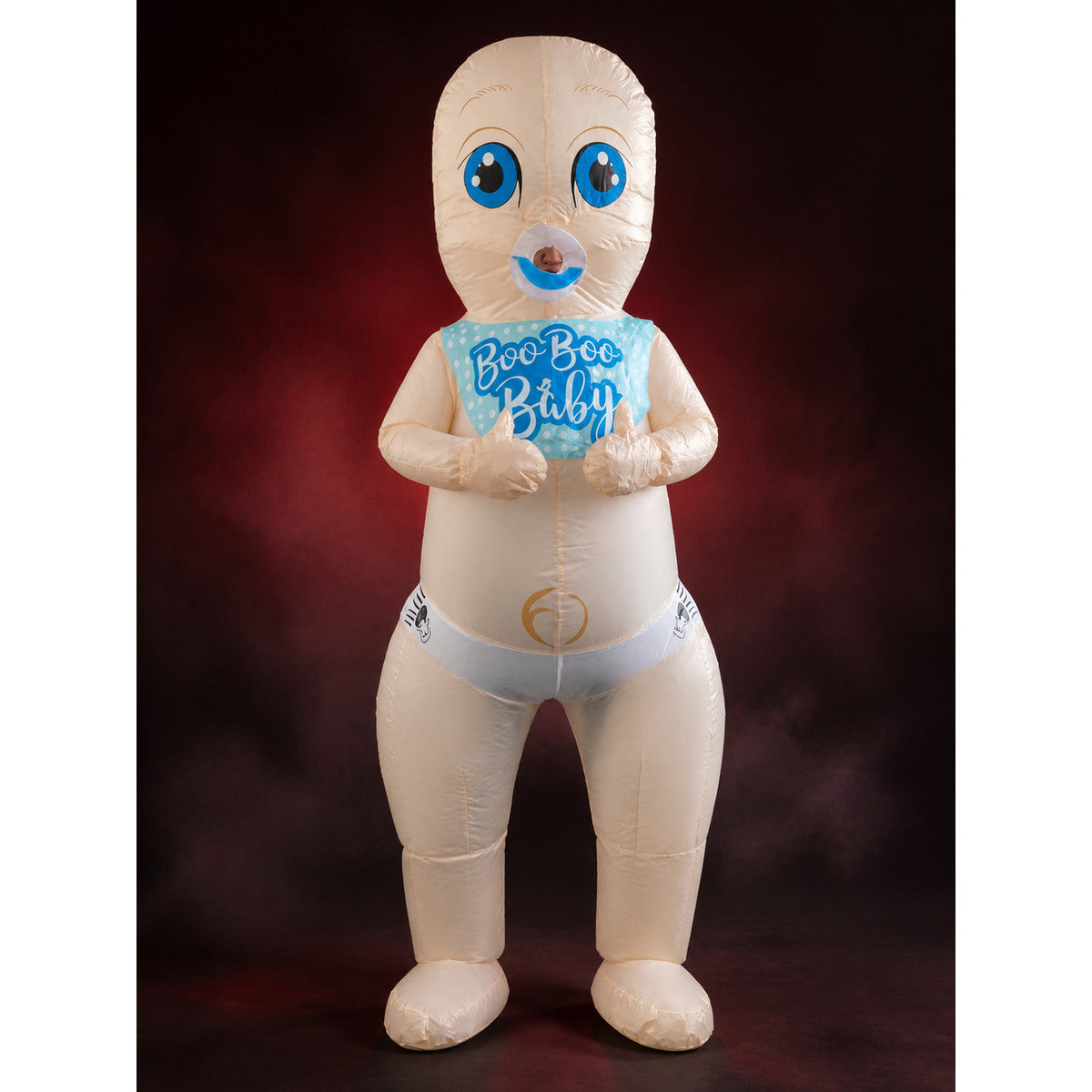 Adult Boo Boo Baby Inflatable Costume, Funny Full Body Suit main product view