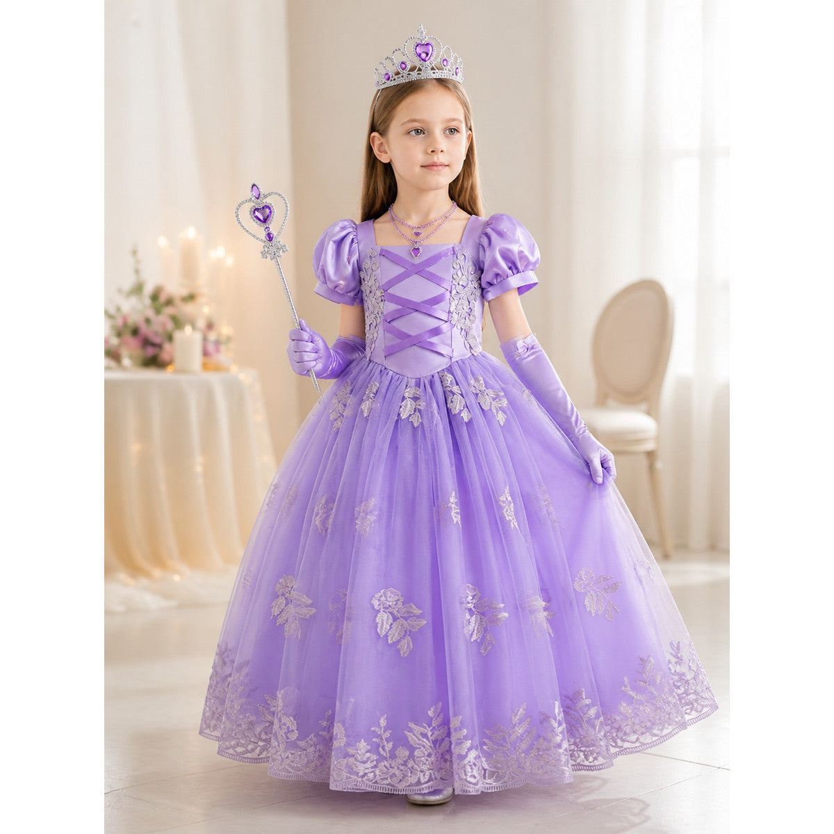 Princess Costume for Halloween and Cosplay lifestyle view