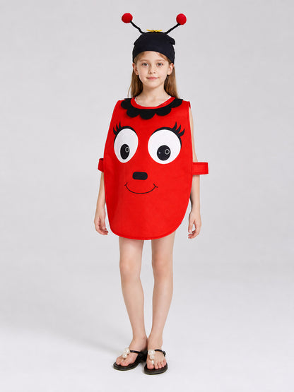 Tomato Cosplay Costume with Mustache Hat Costume Headwear detail