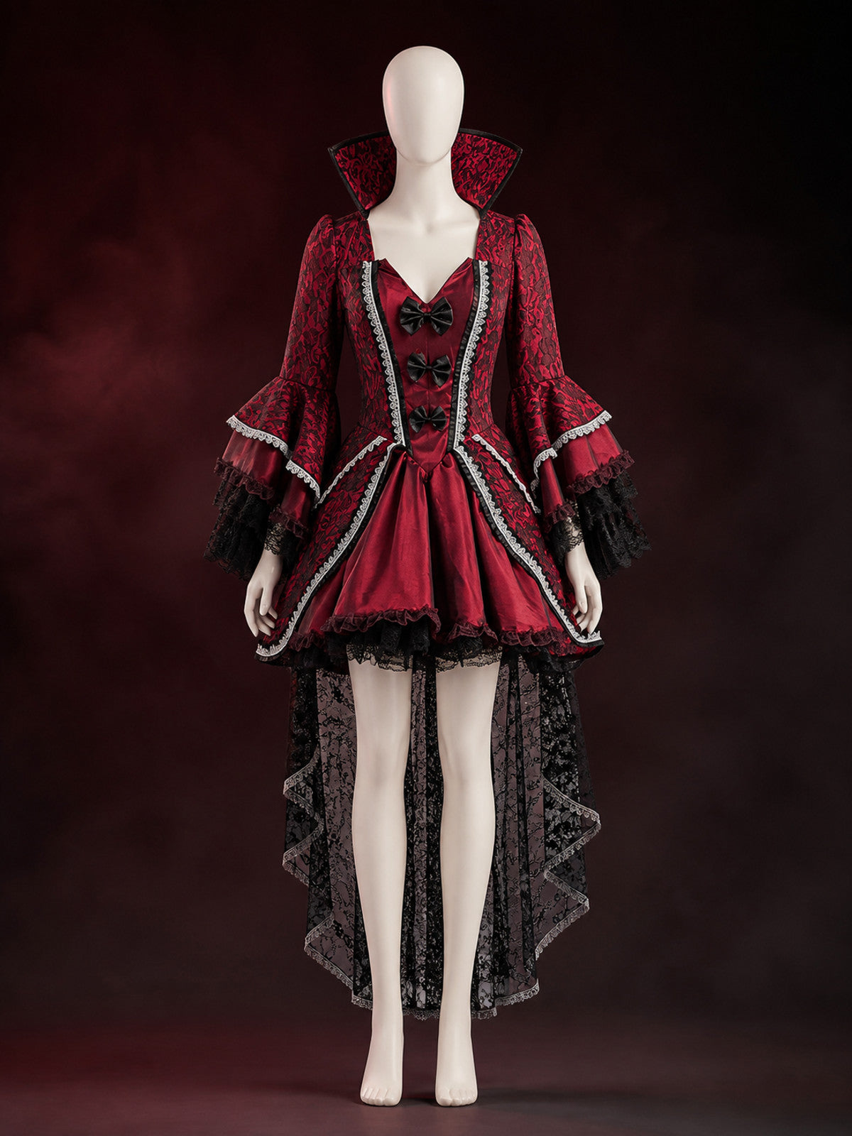 Women's Vampire Countess Costume for Halloween
